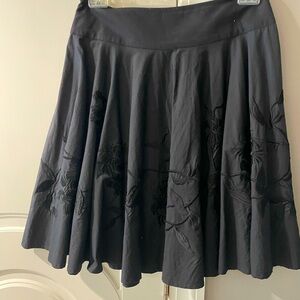 Size 8 -Black full Skirt